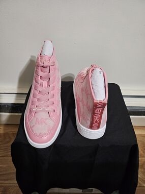 Michael Kors Pink High-Top Sneakers for Women